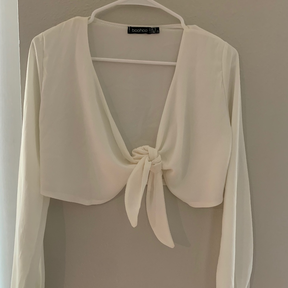 Tie Front Top